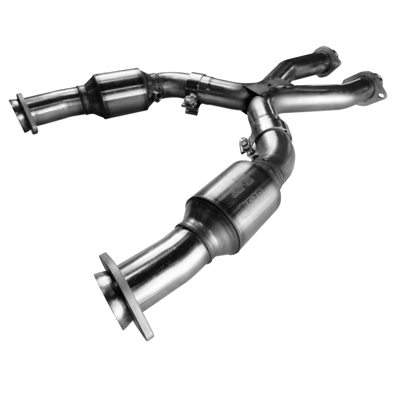 Kooks 96-04 Ford Mustang SVT Cobra Mach 1 SVT Cobra 1-5/8 x 2-1/2 4V Header & Catted X-Pipe Kit