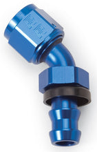 Load image into Gallery viewer, Russell Performance -4 AN Twist-Lok 45 Degree Hose End (Blue)