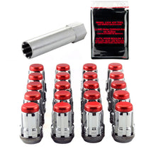 Load image into Gallery viewer, McGard SplineDrive Tuner 5 Lug Install Kit w/Tool (Cone) M12X1.25 / 13/16 Hex / 1.24in. L - Red Cap