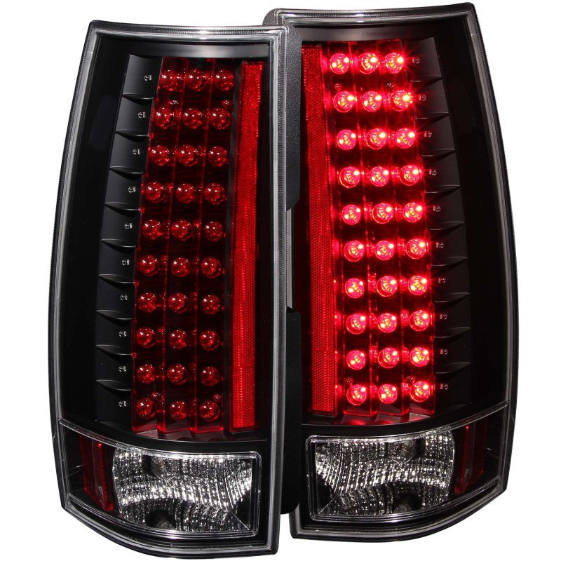 ANZO 2007-2014 Chevrolet Suburban LED Taillights Black