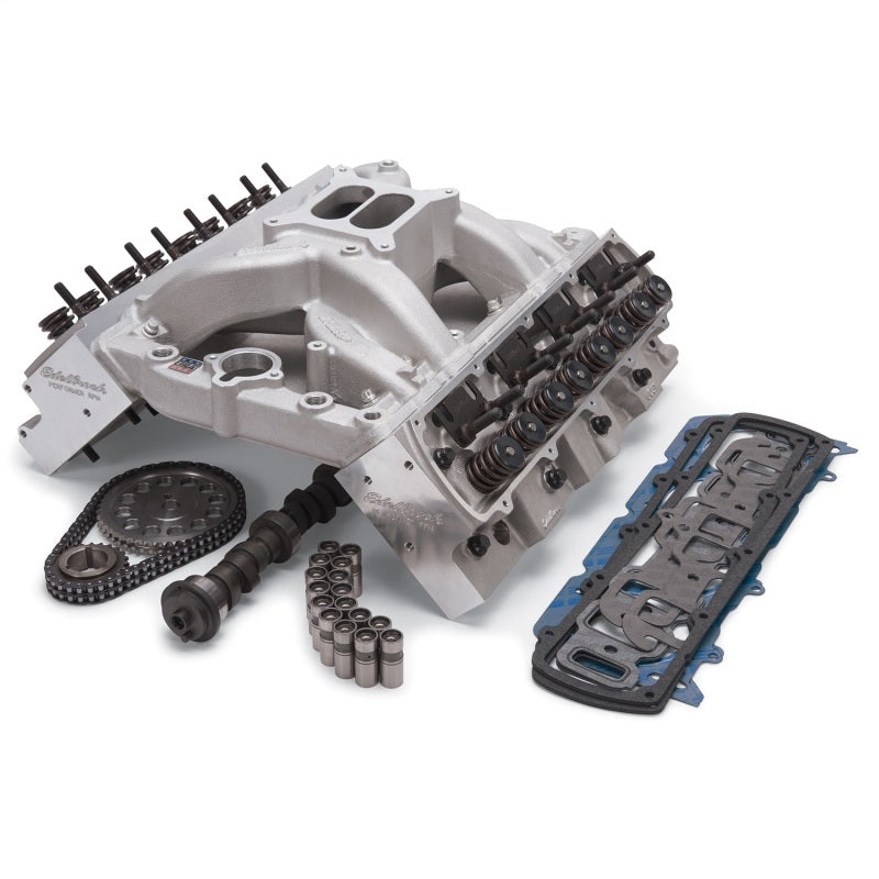 Edelbrock Power Package Top End Kit Performer RPM Oldsmobile 1965-1976 400-500 Big Block V8 450+ Hp