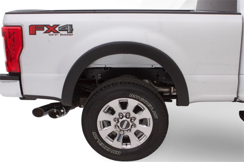 Bushwacker 17-18 Ford F-250 Super Duty OE Style Flares - 4 pc - Shadow Black