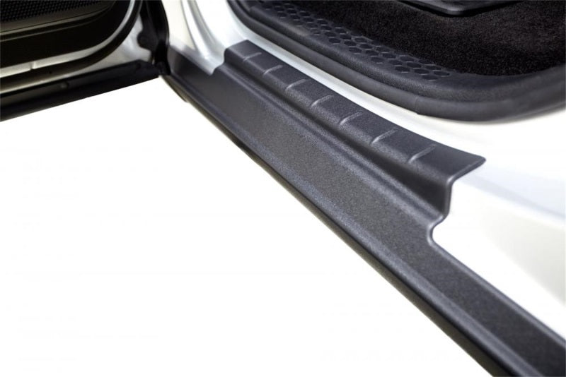 Bushwacker 14-18 Chevrolet Silverado 1500 (Ext Cab) Armor Rocker Panel and Sill Plate Cover - Black