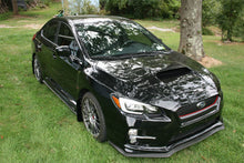 Load image into Gallery viewer, Rally Armor 15+ Subaru WRX &amp; STi Sedan Only UR Black Mud Flap w/ White Logo