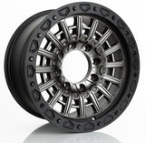 Vorsteiner Venom Rex Dodge 2500/3500 VR801BL Wheel 17x9 8x165 18et 121 Hub Tungsten Graphite