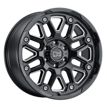 Load image into Gallery viewer, Black Rhino Hollister 17x9.5 6x139.7 ET-18 CB 112.1 Gloss Black w/Milled Spoke Wheel