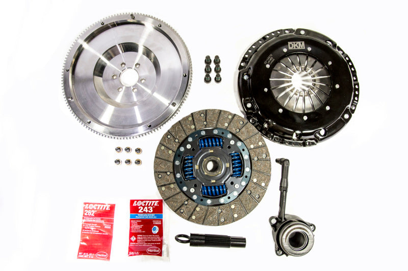 DKM Clutch VW GLI 1.8T 6-Spd Sprung Organic MB Clutch Kit w/Steel Flywheel