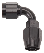 Load image into Gallery viewer, Russell Performance -6 AN Black 90 Degree Full Flow Hose End