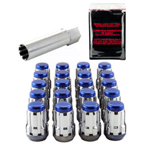 Load image into Gallery viewer, McGard SplineDrive Tuner 5 Lug Install Kit w/Tool (Cone) M12X1.5 / 13/16 Hex / 1.24in. L - Blue Cap