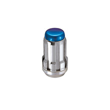 Load image into Gallery viewer, McGard SplineDrive Lug Nut (Cone Seat) 1/2-20 / 1.60in. Length (4-Pack) - Blue Cap (Req. Tool)