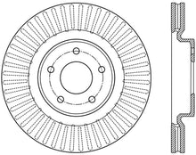 Load image into Gallery viewer, StopTech 13-15 Nissan Pathfinder Slotted Front Right Rotor