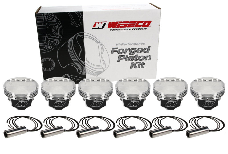 Wiseco Nissan 04 350Z VQ35 4v Domed +7cc 96mm Piston Shelf Stock Kit