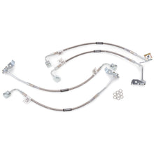 Load image into Gallery viewer, Russell Performance 07-08 Jeep Wrangler JK Stock Height to 1in Lift Brake Line Kit