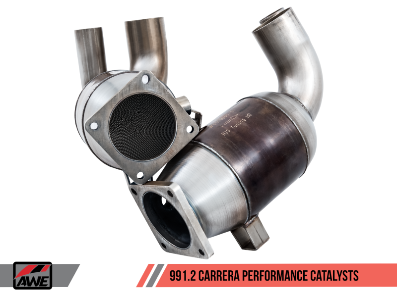 AWE Tuning Porsche 991.2 3.0L Performance Catalysts (PSE Only)