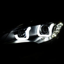 Load image into Gallery viewer, ANZO 2013-2015 Ford Escape Projector Headlights w/ U-Bar Black