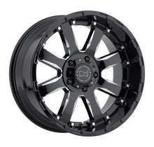 Load image into Gallery viewer, Black Rhino Sierra 18x9.0 5x139.7 ET00 CB 78.1 Gloss Black w/Milled Spokes Wheel