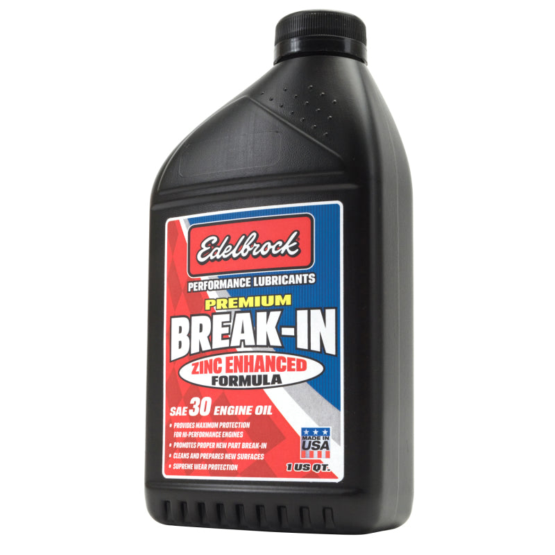 Edelbrock Sae 30 Break In Oil (Single Quart)