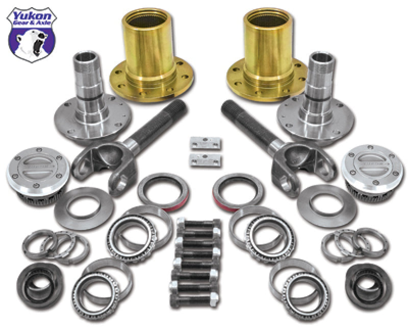 Yukon Gear Spin Free Locking Hub Conversion Kit For Dana 60 & Aam / 00-08 SRW Dodge