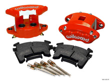 Load image into Gallery viewer, Wilwood D154 Rear Caliper Kit - Red 1.12 / 1.12in Piston 1.04in Rotor