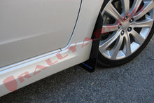 Load image into Gallery viewer, Rally Armor 08-10 WRX (hatch &amp; sedan) / 08-11 Subaru 2.5i UR Black Mud Flap w/ Blue Logo