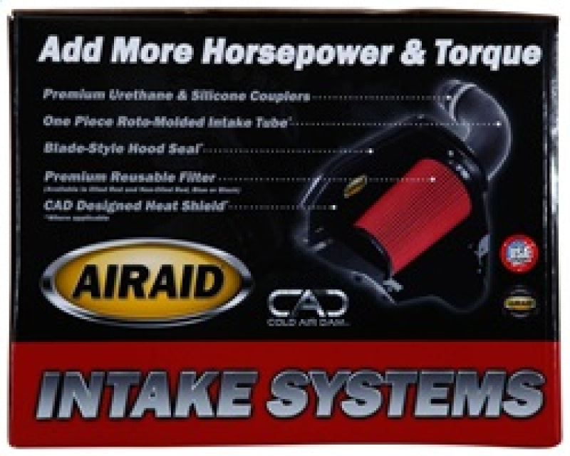 Airaid 02-05 Dodge Ram (Gas Engines) CAD Intake System w/o Tube (Dry / Black Media)