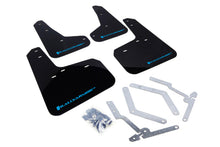 Load image into Gallery viewer, Rally Armor 13-16 Ford Focus ST /16-17 Focus RS UR Black Mud Flap with Nitrous Blue Logo