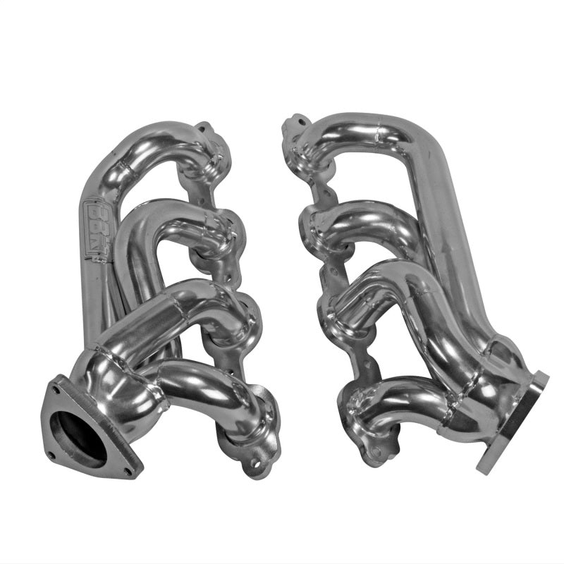 BBK 14-18 GM Truck 5.3/6.2 1 3/4in Shorty Tuned Length Headers - Chrome