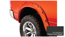 Load image into Gallery viewer, Bushwacker 16-18 Ram 1500 Fleetside Pocket Style Flares 4pc 67.4/76.3/96.3in Bed - Granite Crystal