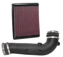 Load image into Gallery viewer, Airaid 17-18 GMC Sierra 1500/Yukon Denali 6.2L V8 F/I Airaid Jr Intake Kit - Oiled / Red Media