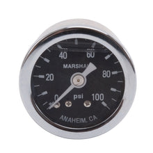 Load image into Gallery viewer, Russell Performance 100 psi fuel pressure gauge (Liquid-filled)
