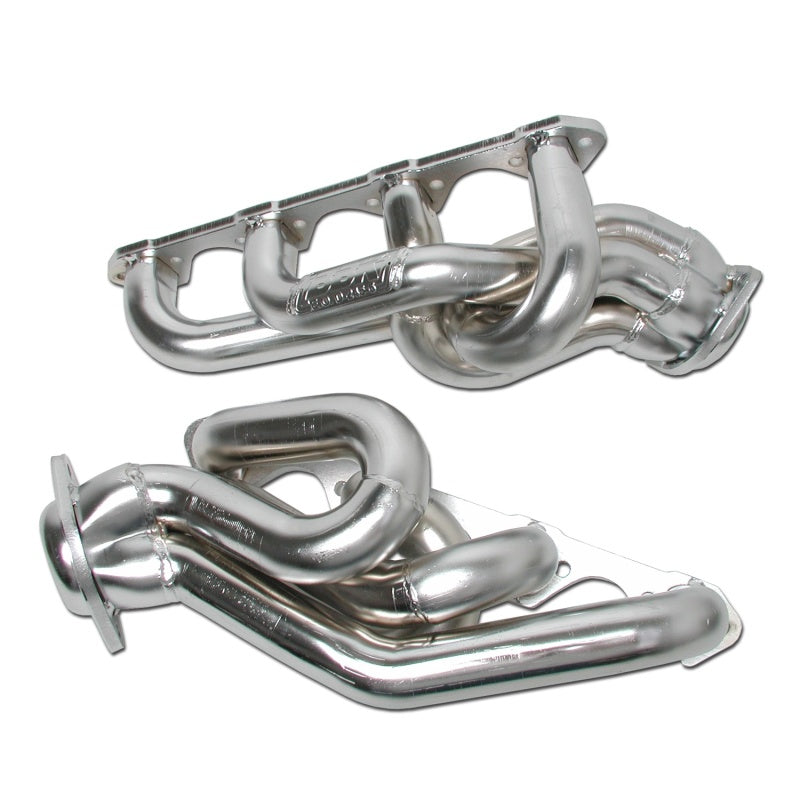 BBK 86-93 Mustang 5.0 Shorty Tuned Length Exhaust Headers - 1-5/8 Chrome