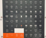 Emtron 8 Button Keypad Sticker Kit (V1)