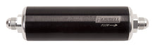 Load image into Gallery viewer, Russell Performance Black/Silver Anodized Aluminum (8-1/4in Length -6 male inlet/outlet)