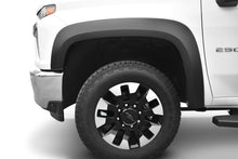 Load image into Gallery viewer, Bushwacker 2020 Chevrolet Silverado 2500 Extend-A-Fender Style Flares Front 2pc - Black