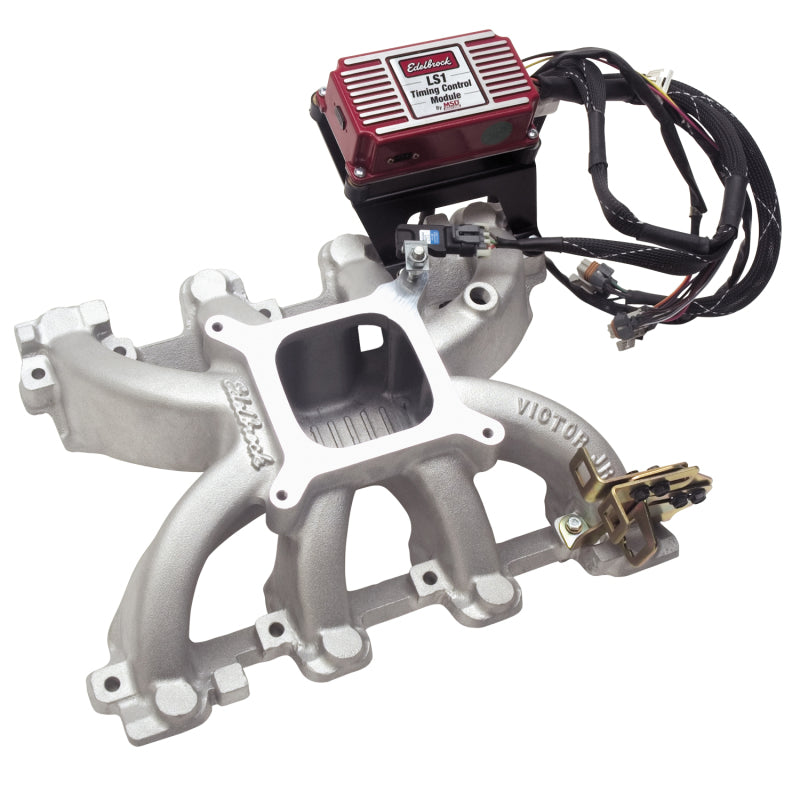 Edelbrock Manifold LS1 Victor Jr EFI to Carbureted Conversion