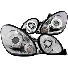 Load image into Gallery viewer, ANZO 1998-2005 Lexus Gs300 Projector Headlights w/ Halo Chrome