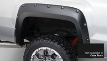 Load image into Gallery viewer, Bushwacker 16-18 GMC Sierra 2500 Fleetside Pocket Style Flares 4pc 78.8/97.6in Bed - Onyx Black