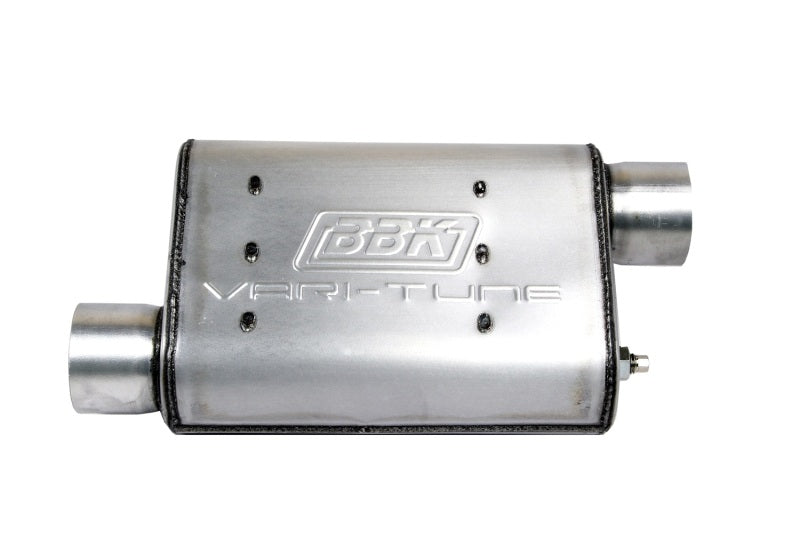 BBK VariTune Adjustable Performance Muffler 2-1/2 Offset/Offset Aluminized Steel