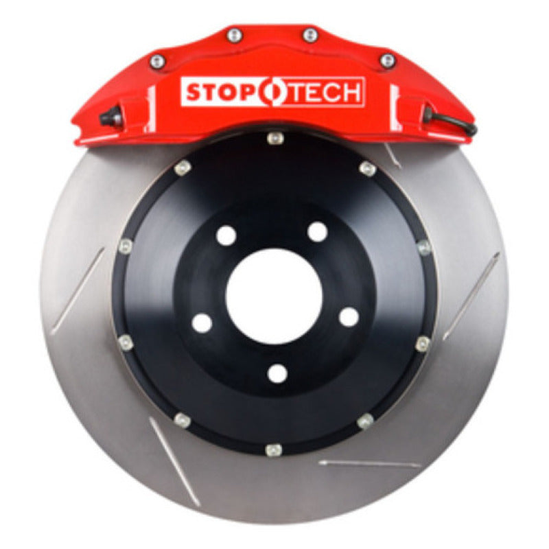 StopTech BBK 93-98 Toyota Supra Front ST-60 355x32 Red Slotted Rotors