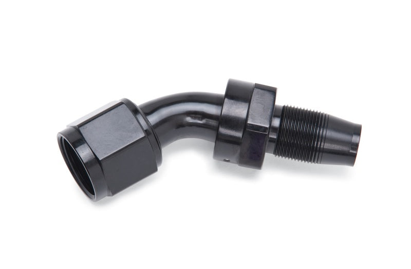 Russell Performance -10 AN 45 Degree Hose End Without Socket - Black