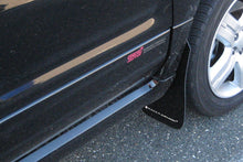 Load image into Gallery viewer, Rally Armor 2003-2008 Subaru Forester UR Black Mud Flap w/ White Logo