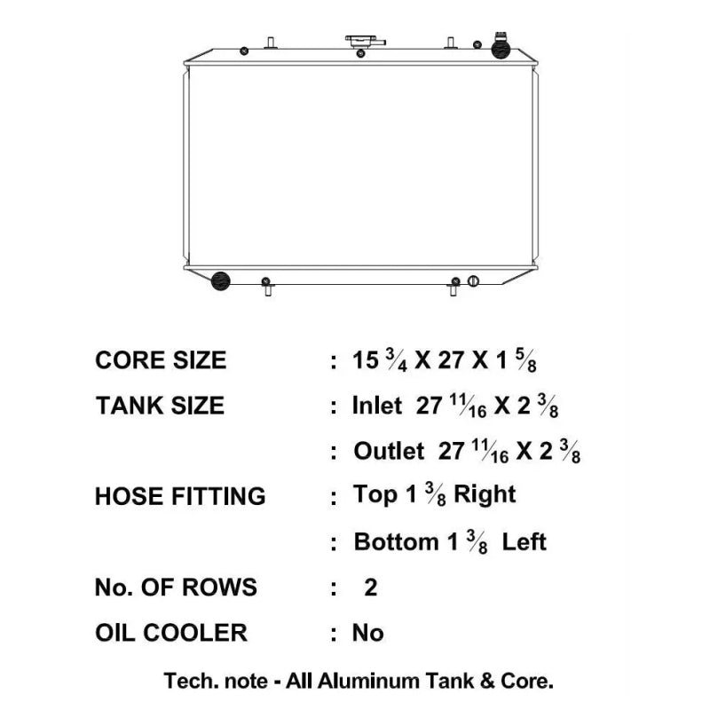 CSF 90-97 Nissan 300ZX Radiator