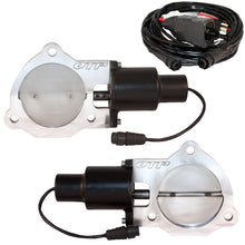 Load image into Gallery viewer, QTP 3.5in Bolt-On QTEC Dual Electric Cutout Valves - Pair