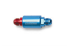 Load image into Gallery viewer, Russell Performance Red/Blue Anodized (3-1/4in Length 1-1/4in dia. -8 male inlet/outlet)